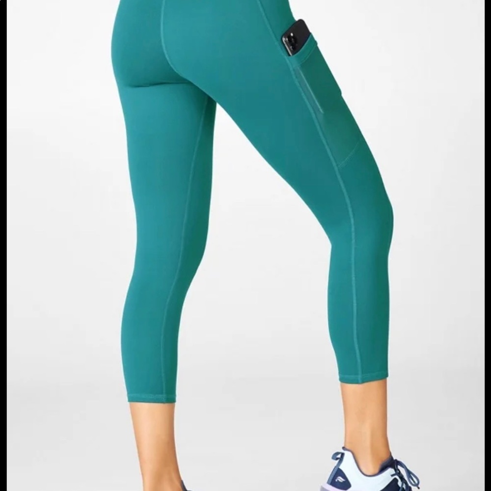 Fabletics 7/8 Teal PureLux leggings